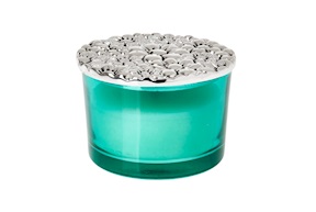 Jar Daisies with silver lid Selezione Zanolli