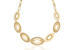 Collana Dinamica in bronzo dorato Unoaerre