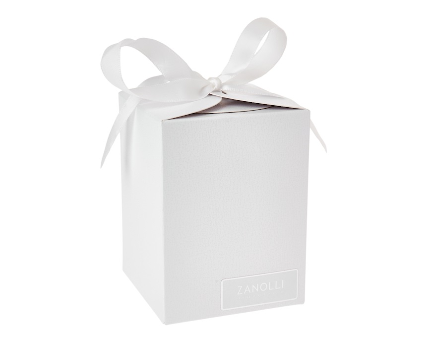 Statuina Angioletto con cuore porcellana con cuore oro e luce LED Selezione Zanolli