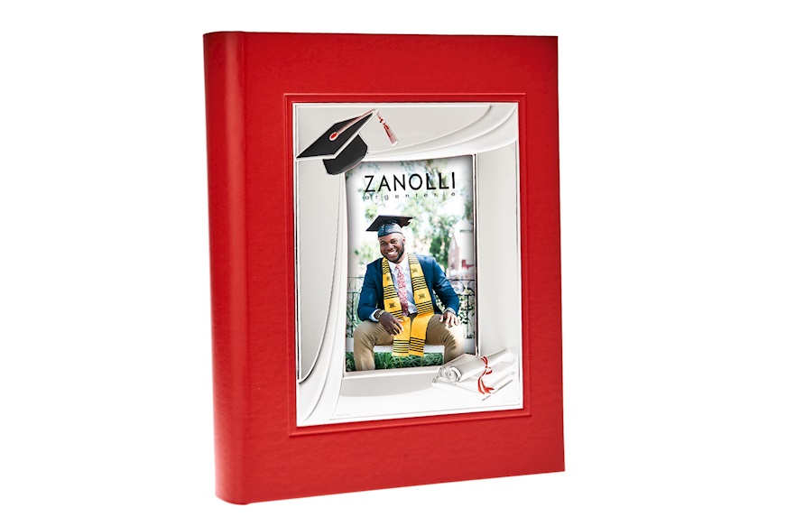 Idea regalo Laurea Album Laurea argento pvd con cornice Selezione Zanolli