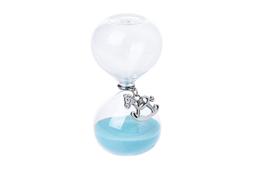 Hourglass Rocking Horse with box and sugared almonds Selezione Zanolli