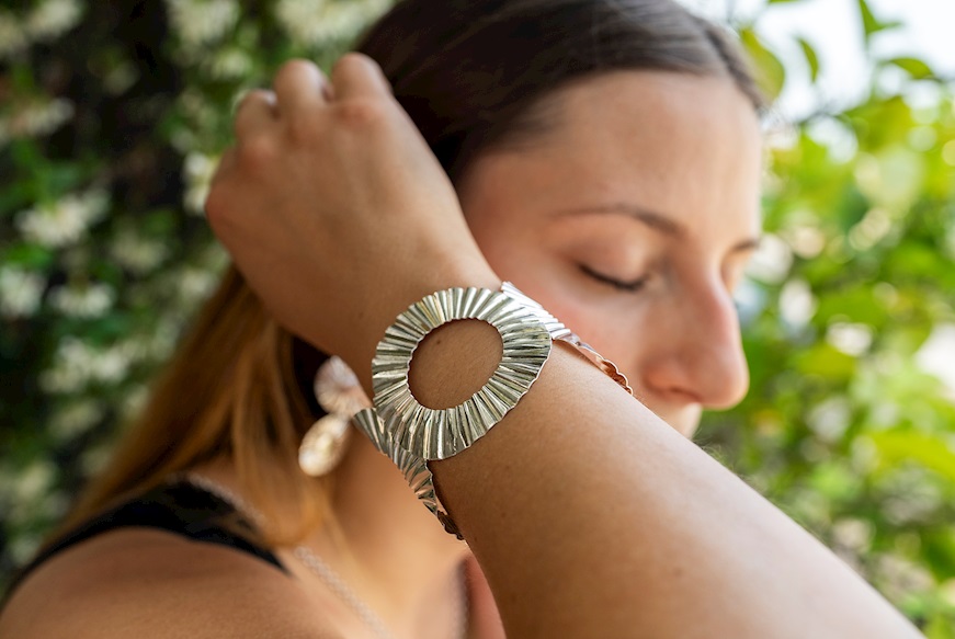 Bracciale Ego argento a cerchi Selezione Zanolli