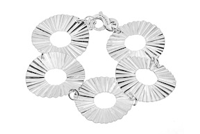 Bracciale Ego argento a cerchi Selezione Zanolli