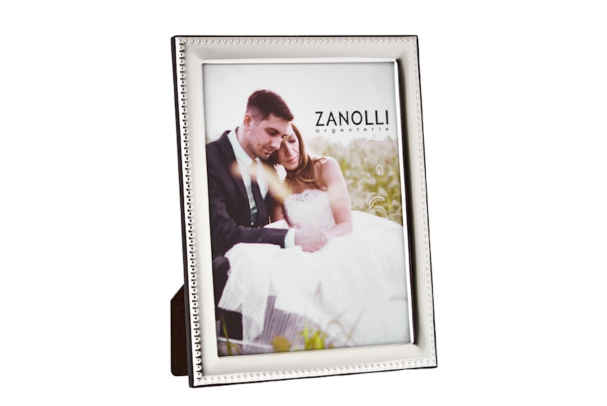 Picture Frame pvd Silver with thin band Selezione Zanolli