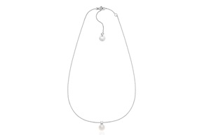 Collana Luxury argento con perle e zirconi Unoaerre