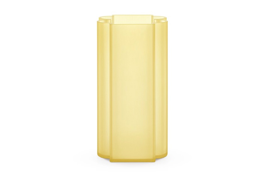 Vase Okra yellow Kartell