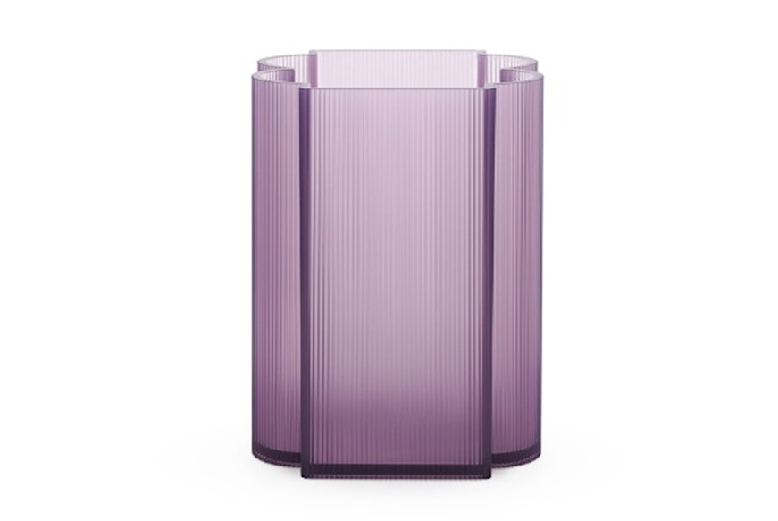 Vaso Okra basso viola Kartell