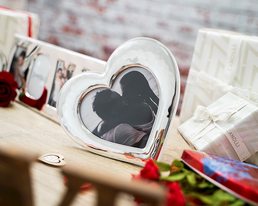 Cornice Cuore con retro bianco Selezione Zanolli