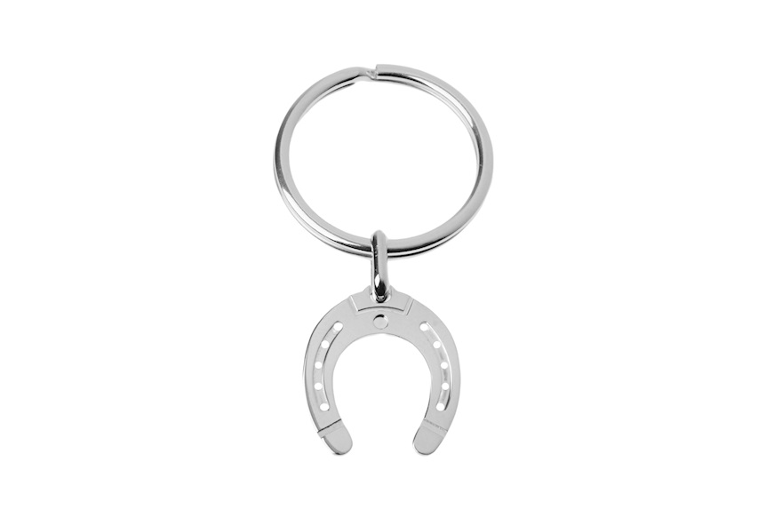 Keychain Horseshoe silver Selezione Zanolli