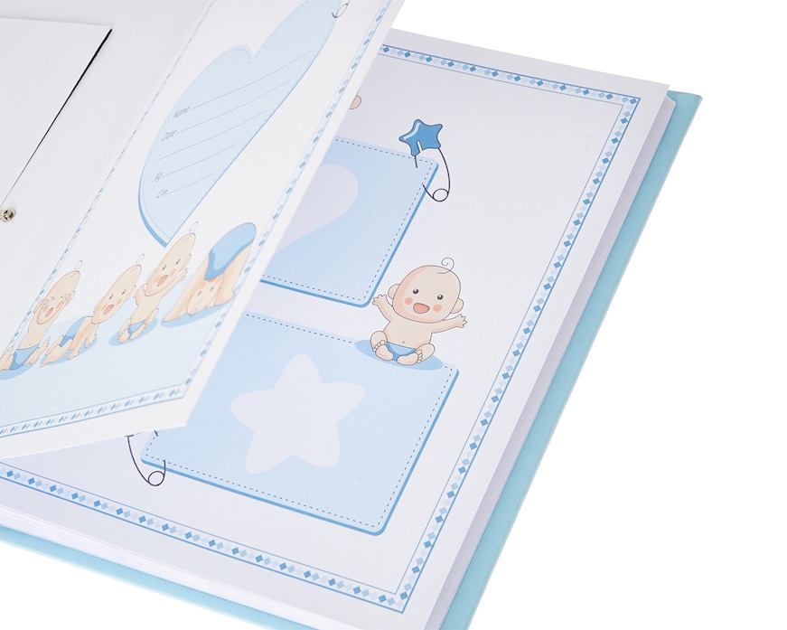 Album Orsetto con Cuore celeste Selezione Zanolli