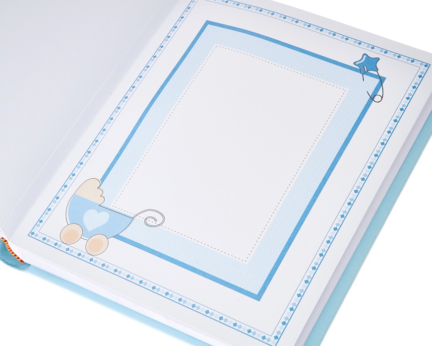 Album Orsetto con Cuore celeste Selezione Zanolli