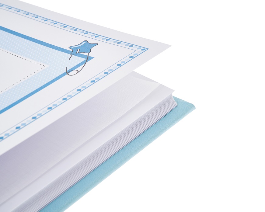 Album Orsetto con Cuore celeste Selezione Zanolli