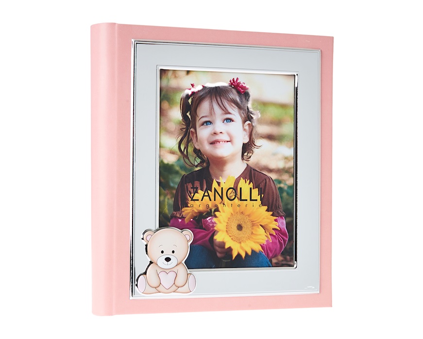 Album Orsetto con Cuore rosa Selezione Zanolli