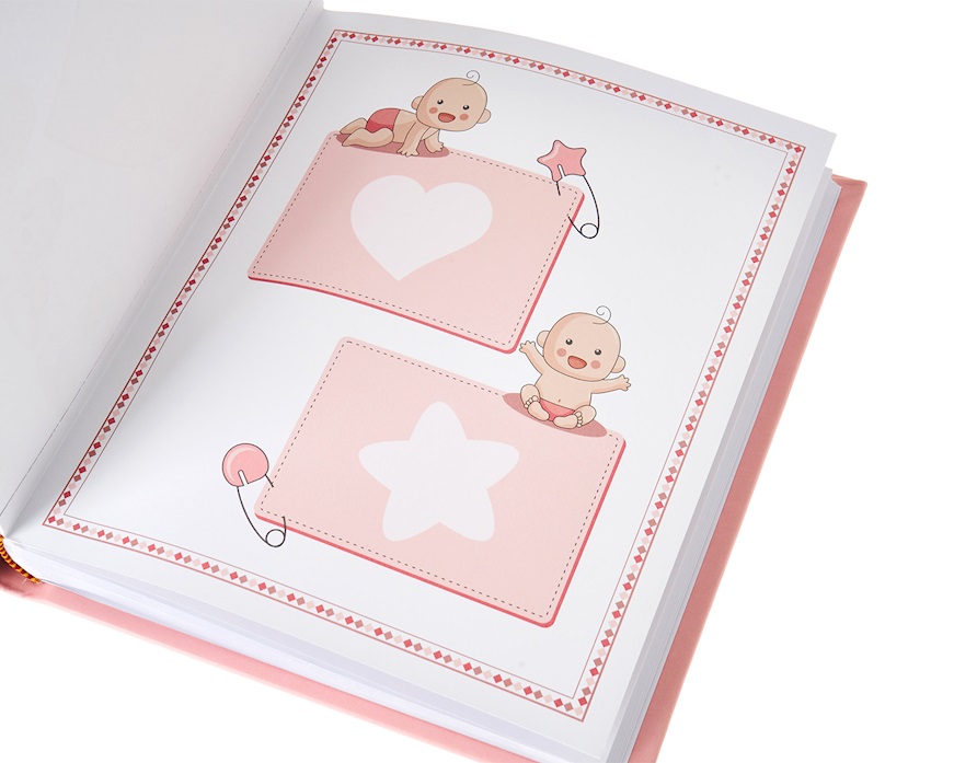 Album Orsetto con Cuore rosa Selezione Zanolli