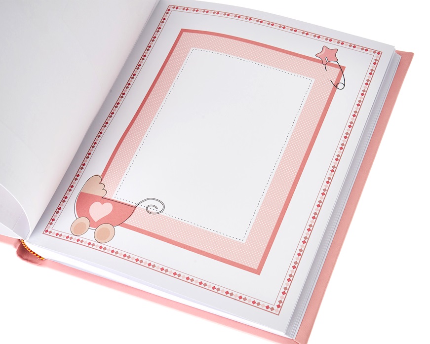 Album Orsetto con Cuore rosa Selezione Zanolli