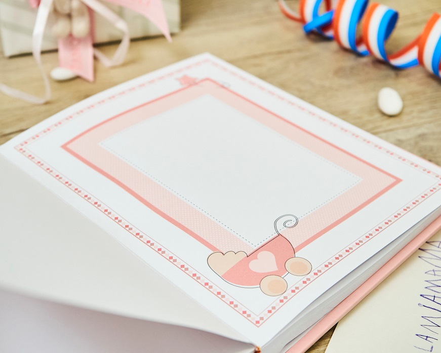 Album Orsetto con Cuore rosa Selezione Zanolli