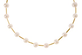 Necklace silver with fresh water pearls Selezione Zanolli