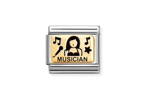 Cantante Composable acciaio e oro Nomination
