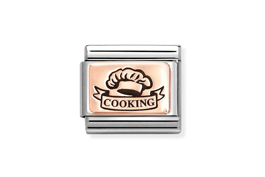 Chef Hat Composable steel and rosè gold Nomination