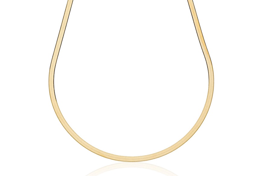 Collana Herringbone argento Unoaerre