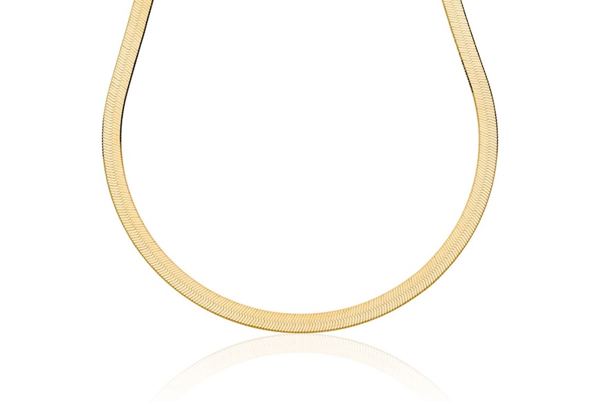 Collana Herringbone argento Unoaerre