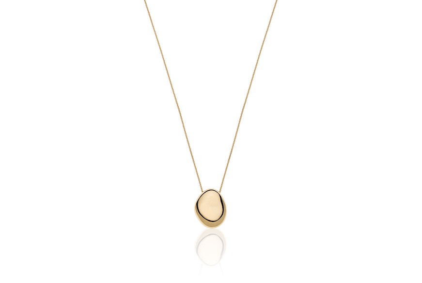 Collana Boule argento dorato Unoaerre