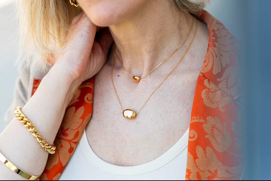 Necklace Boule silver Unoaerre