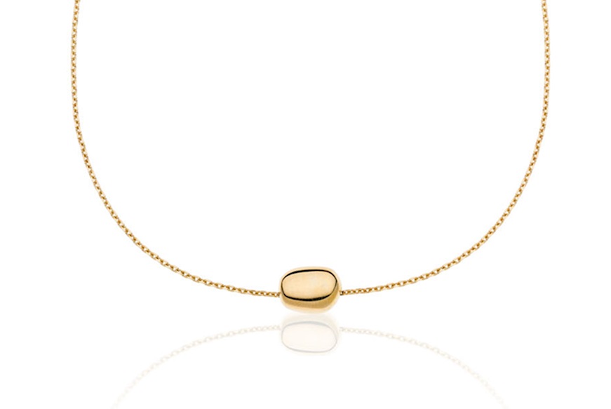 Collana Boule argento dorato Unoaerre