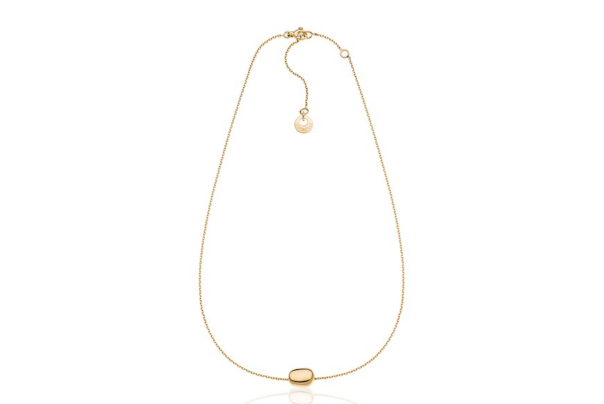 Collana Boule argento dorato Unoaerre
