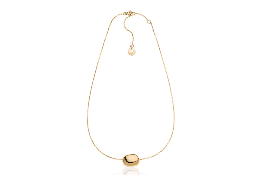 Collana Boule argento dorato Unoaerre