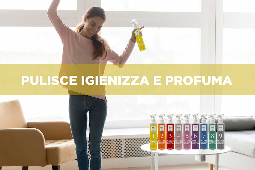 Multipurpose spray cleaner Soffio Marino Muhà