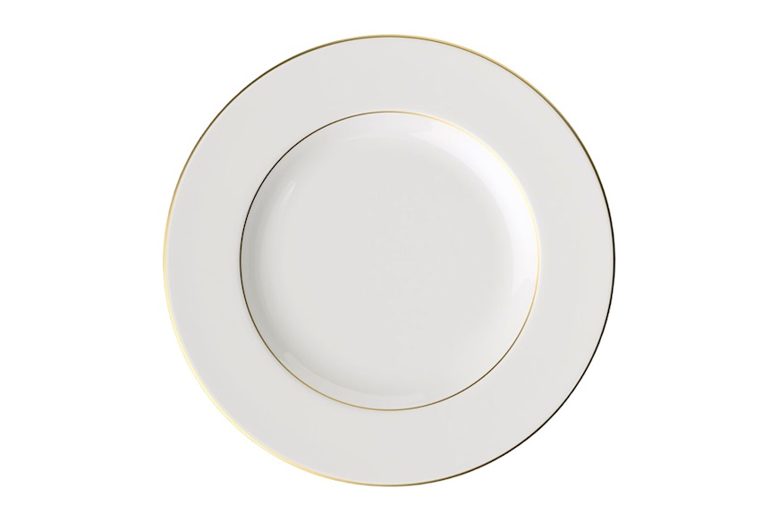 Piatto piano Anmut Gold porcellana Villeroy & Boch