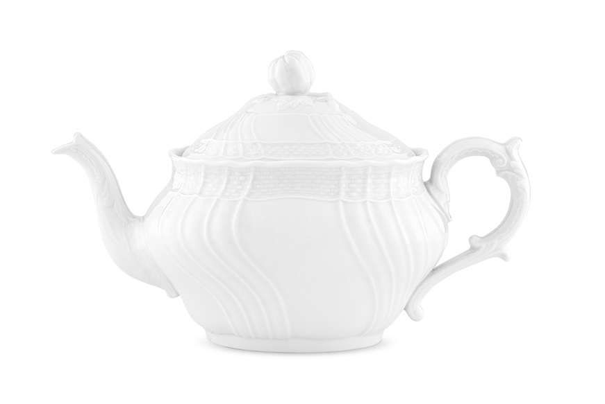 Teapot Vecchio Ginori porcelain for 6 people Richard Ginori