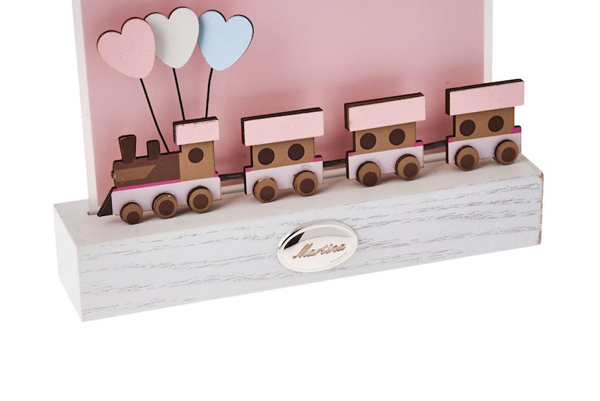 Portafoto Trenino rosa Selezione Zanolli