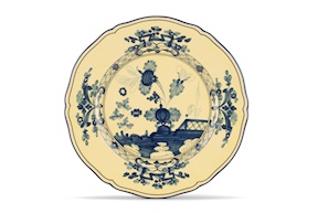 Segnaposto Oriente Italiano Citrino porcellana Richard Ginori