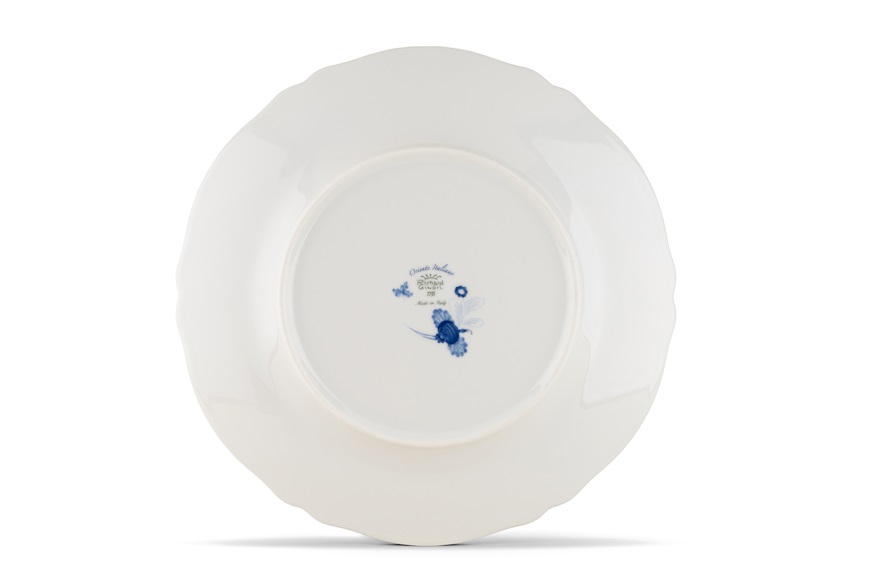 Charger plate Oriente Italiano Malachi porcelain Richard Ginori