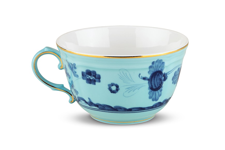 Tea cup Oriente Italiano Iris porcelain Richard Ginori