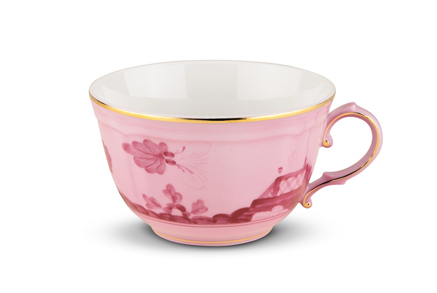 Tea cup Oriente Italiano Porpora porcelain Richard Ginori