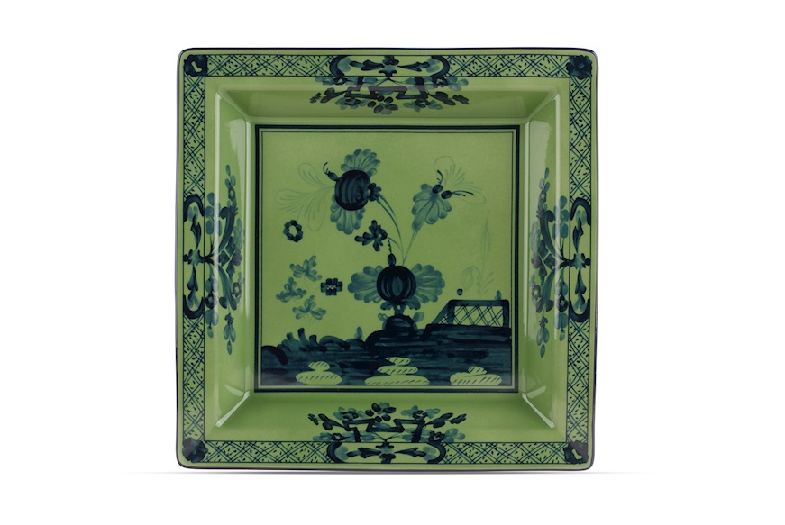 Valet tray Oriente Italiano Malachi porcelain Richard Ginori