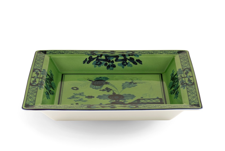Valet tray Oriente Italiano Malachi porcelain Richard Ginori