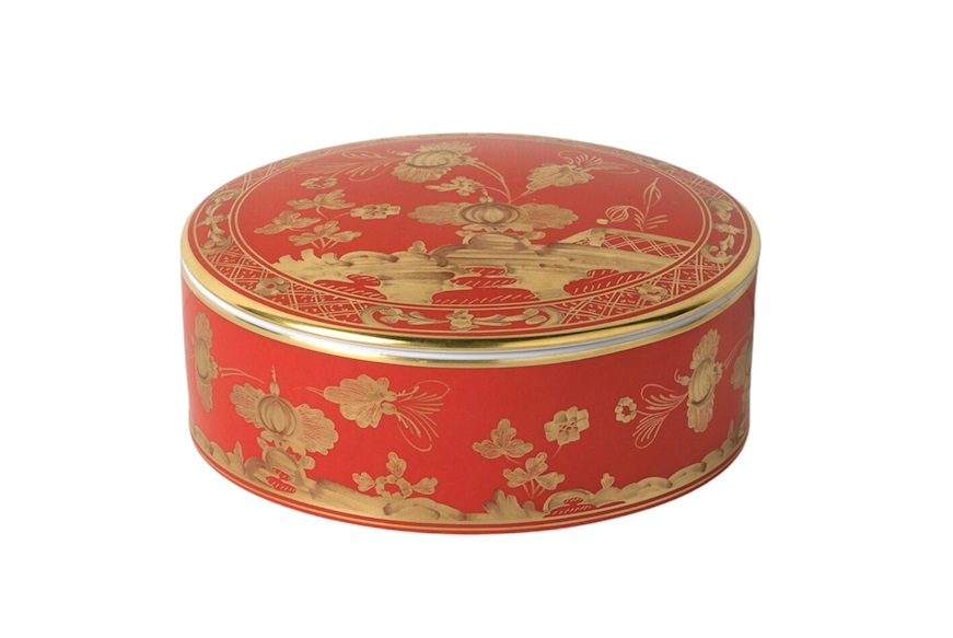 Box Oriente Italiano Rubrum porcelain Richard Ginori