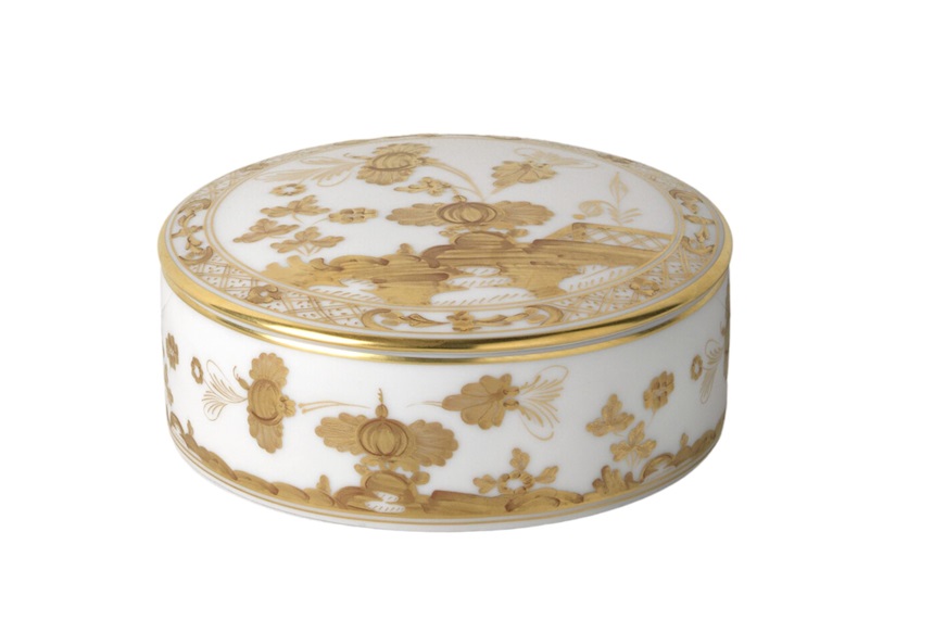 Box Oriente Italiano Aurum porcelain Richard Ginori
