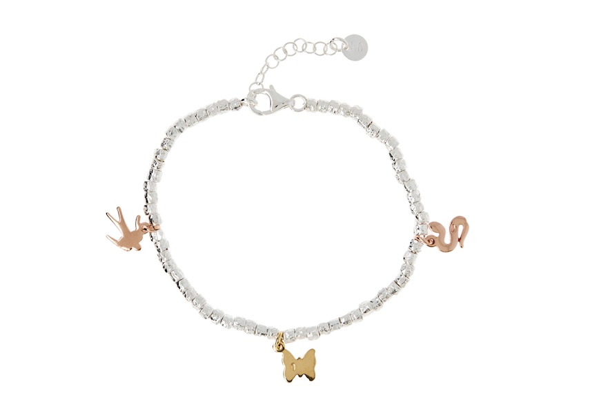 Bracelet Ground Animals silver Selezione Zanolli