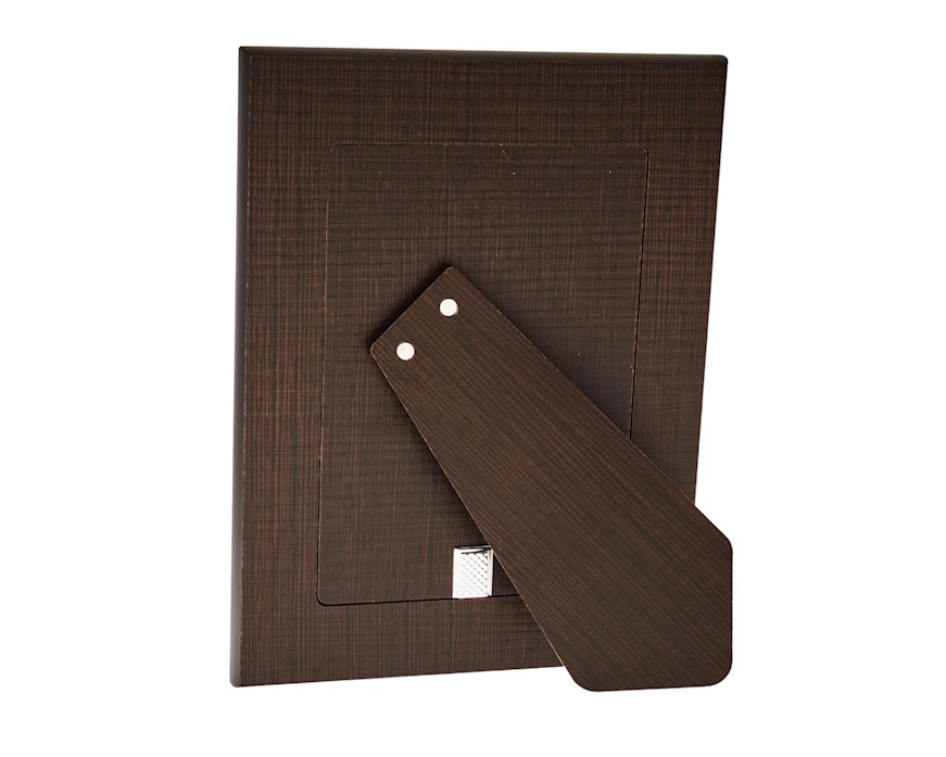 Cornice a fascia lucida con retro in legno Selezione Zanolli