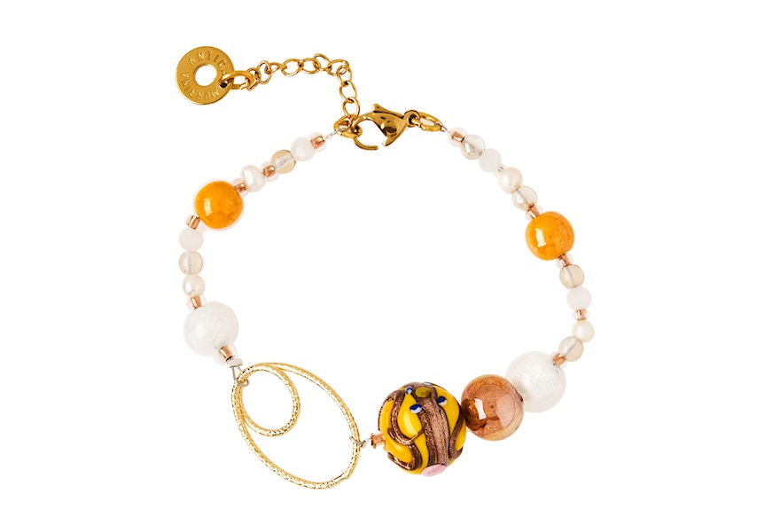 Bracelet Norma orange Antica Murrina