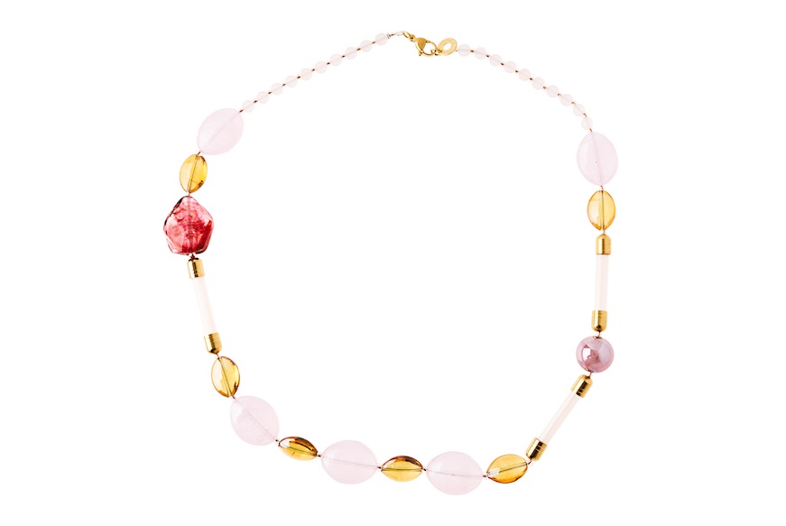 Necklace Daphne pink Antica Murrina