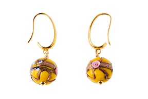 Earrings Norma orange Antica Murrina