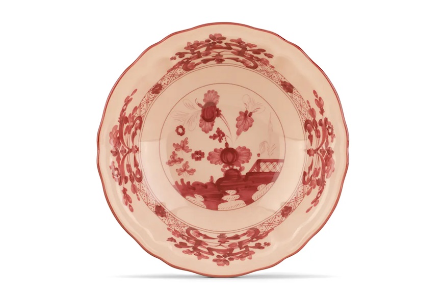 Bowl Oriente Italiano Vermigl porcelain Richard Ginori