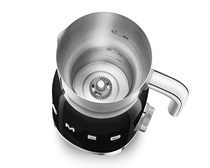 Milk frother black Smeg