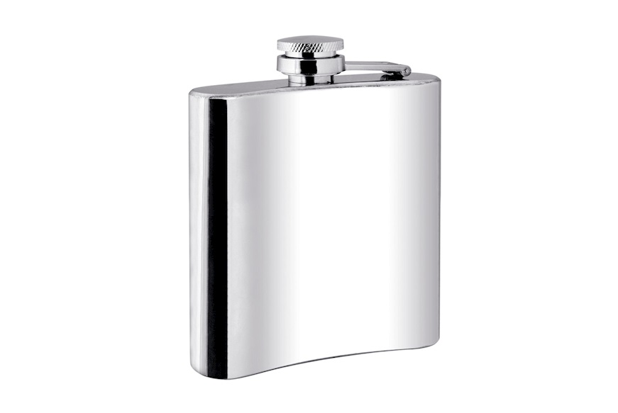 Flask steel with blazon Selezione Zanolli